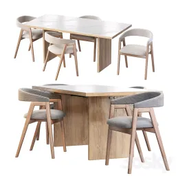 Trevor chair Audrey table
